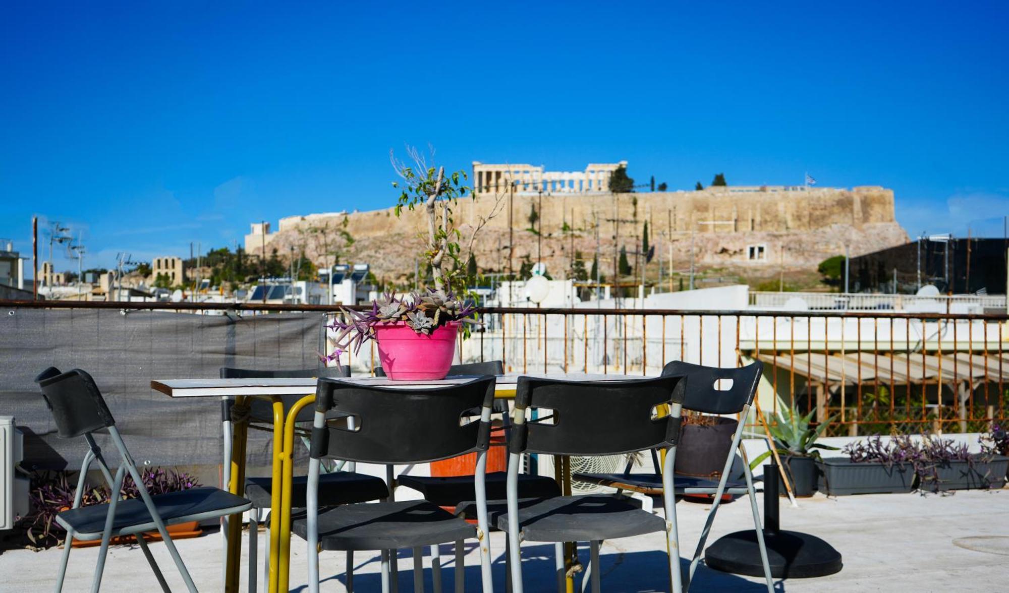 Acropolis Central Apartments Atenas Exterior foto